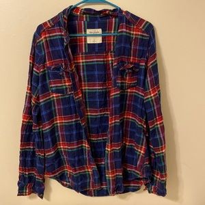Abercrombie Thin Flannel Plaid